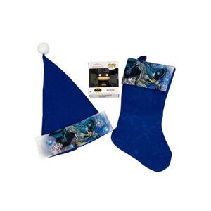 Batman Hallmark Ornament Santa Hat Stocking Funko Pop Collectible Holiday